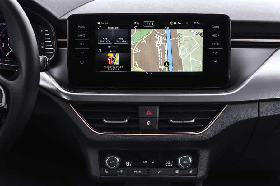 Детали интерьера Skoda Kamiq 2019 года  (WW) (фото 78 из 217)